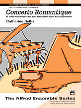 Concerto Romantique piano sheet music cover